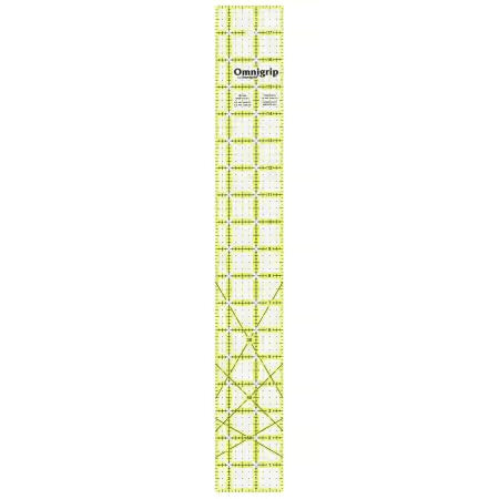 Omnigrid Omnigrip Neon Ruler 2-1/2in x 18in – Poplin Fabric & Haberdashery